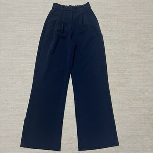 Abercrombie & Fitch Navy Straight Leg Pants
